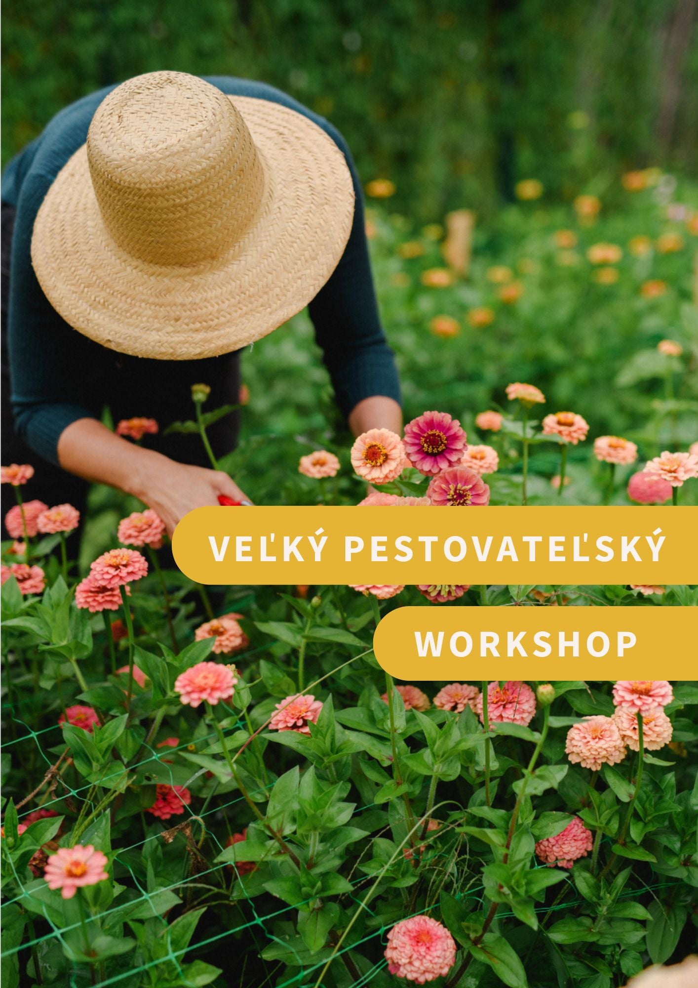 Veľký pestovateľský workshop: Od semienka po kyticu