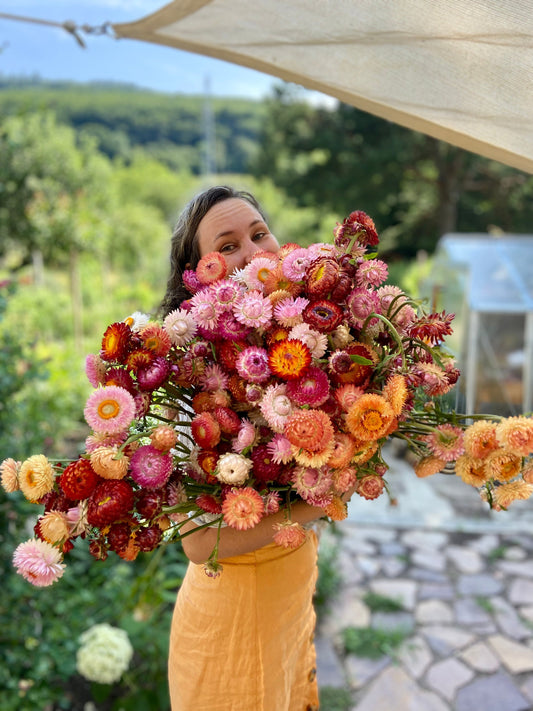 Sušené kvety z vašej záhrady