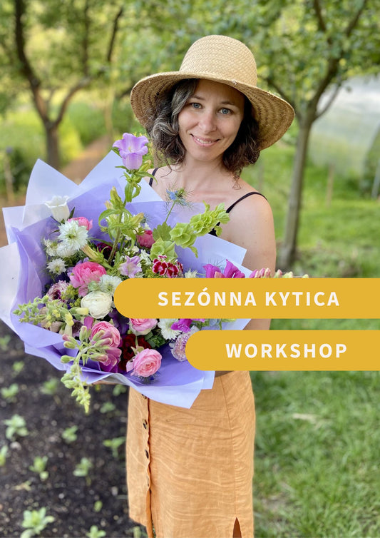 Sezónna kytica: Tvorivý workshop s kvetinovým samozberom